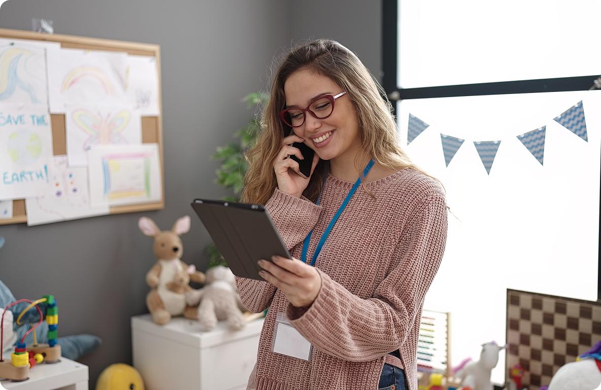 Kinder­verwaltung und Eltern-App